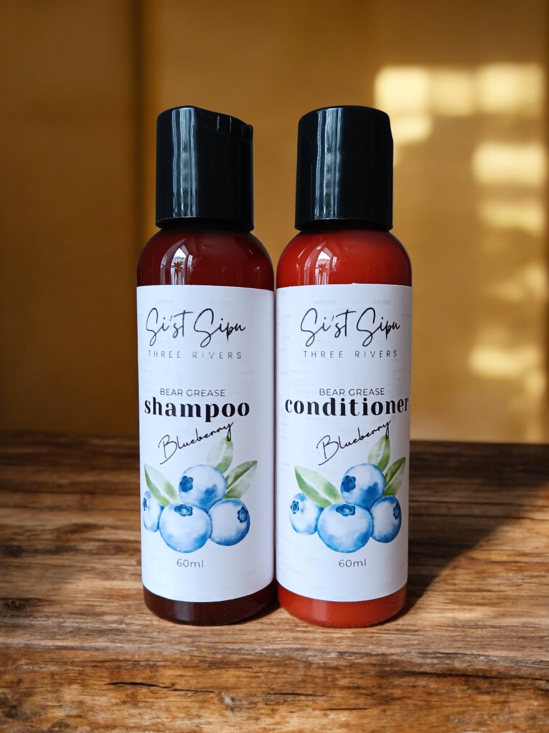 Travel Size Bear Grease Shampoo and Conditioner
