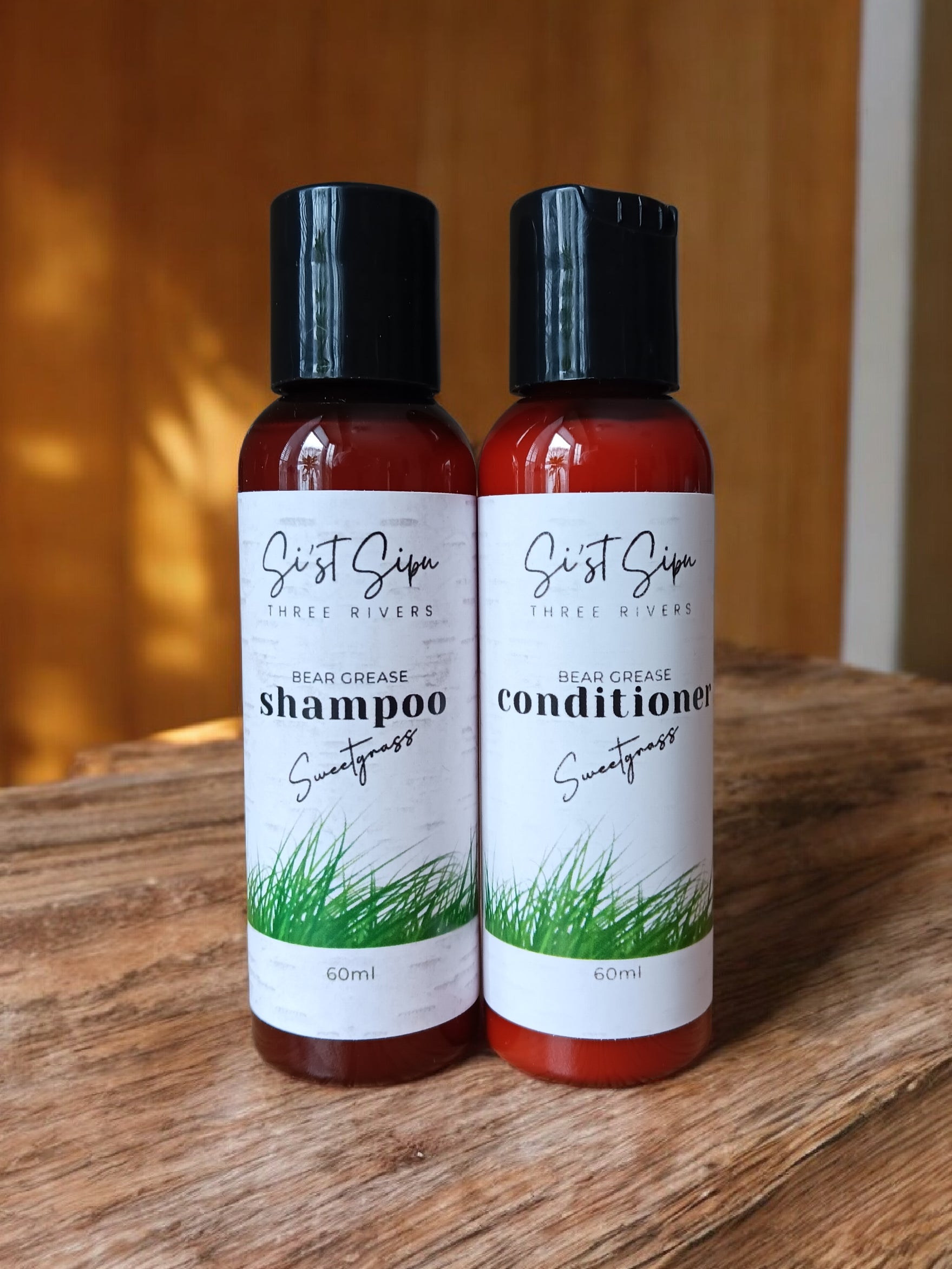 Travel Size Bear Grease Shampoo and Conditioner
