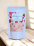 Strawberry & Rose Herbal Bath Salts – 180g