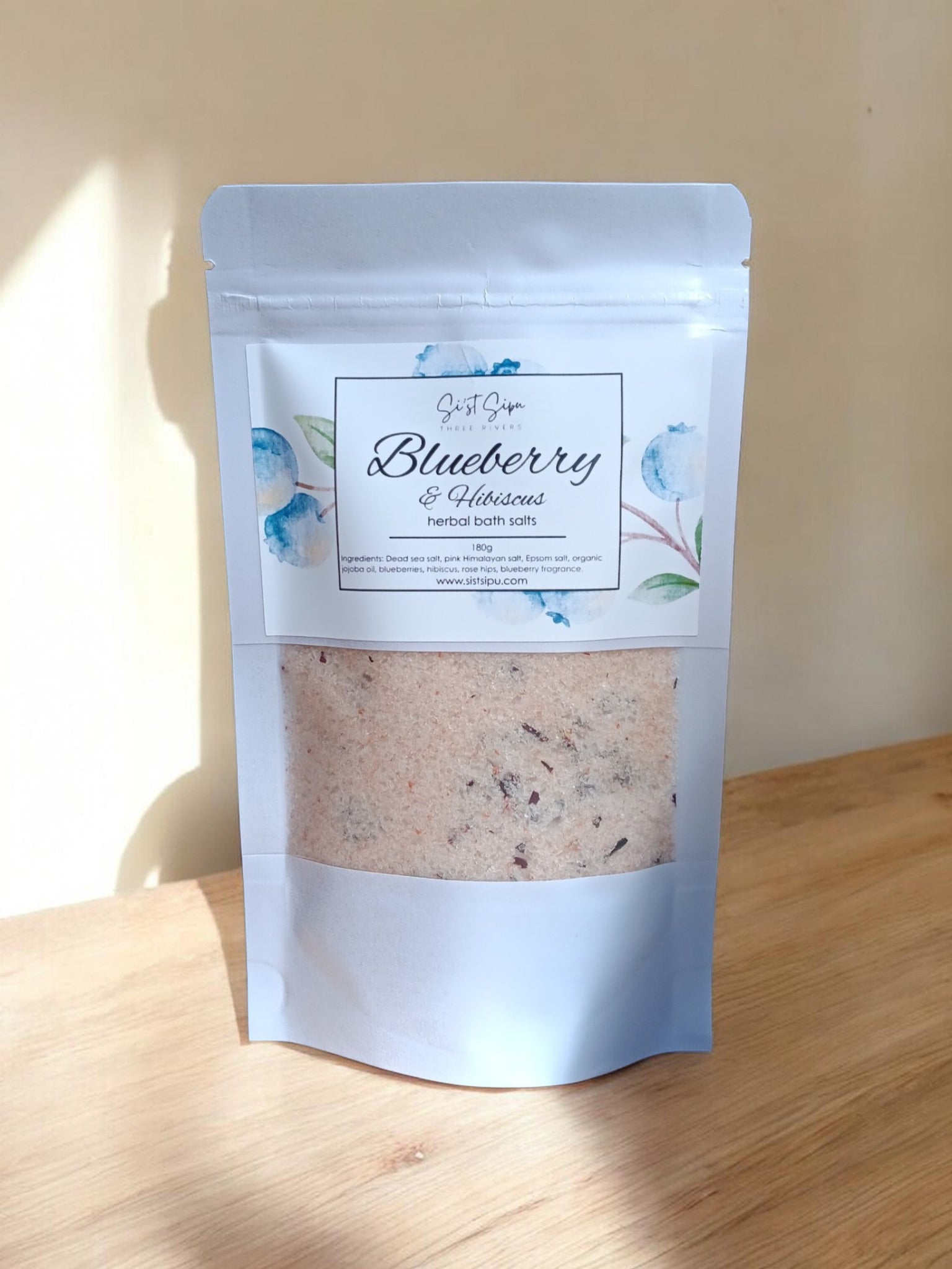 Blueberry & Hibiscus Bath Salts