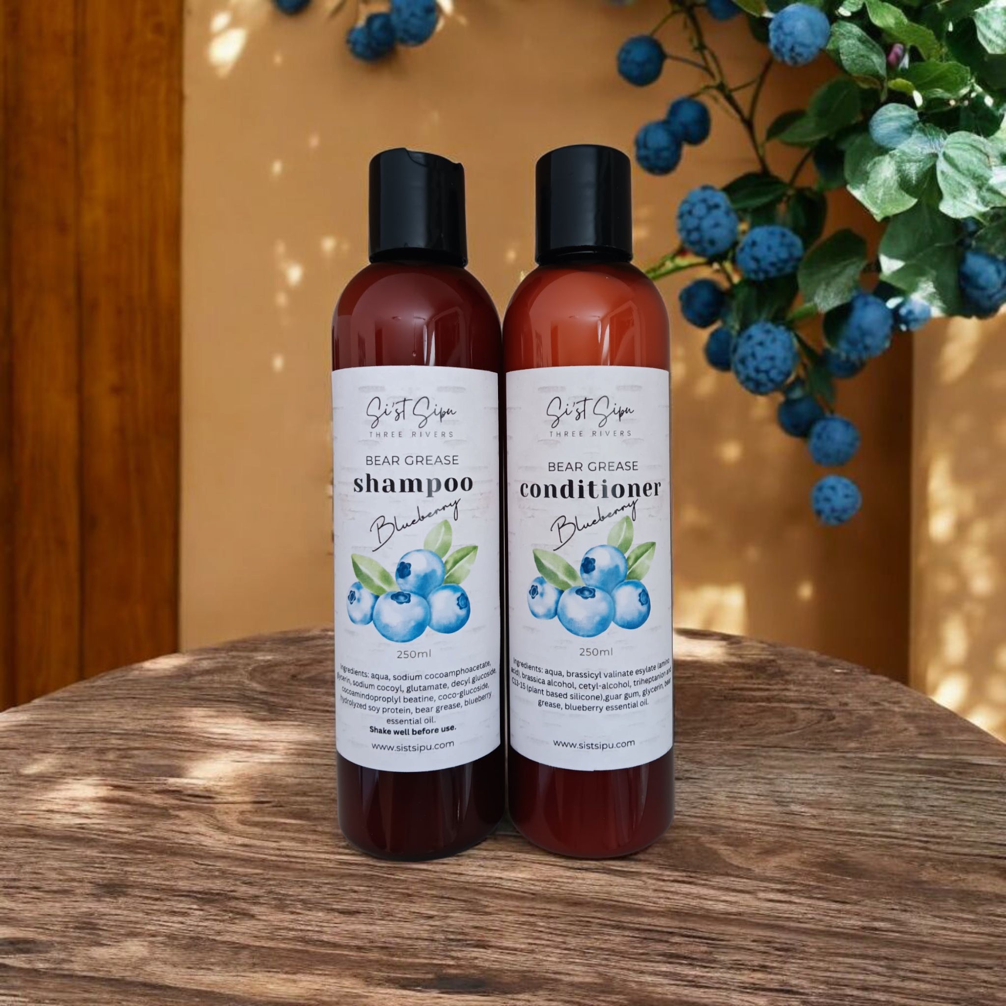 Blueberry Bear Grease Shampoo & Conditioner 250ml