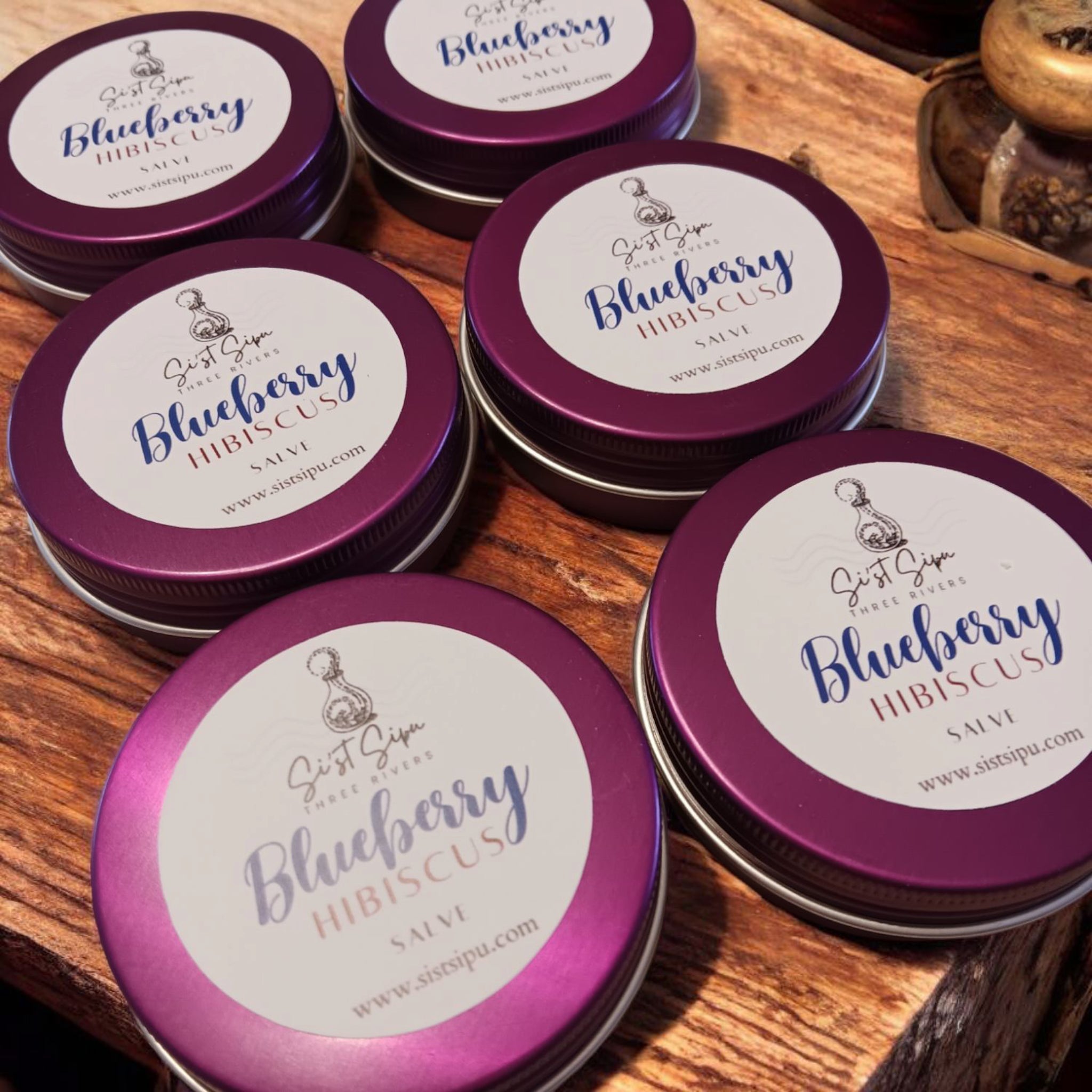 Blueberry Hibiscus Salve 50g