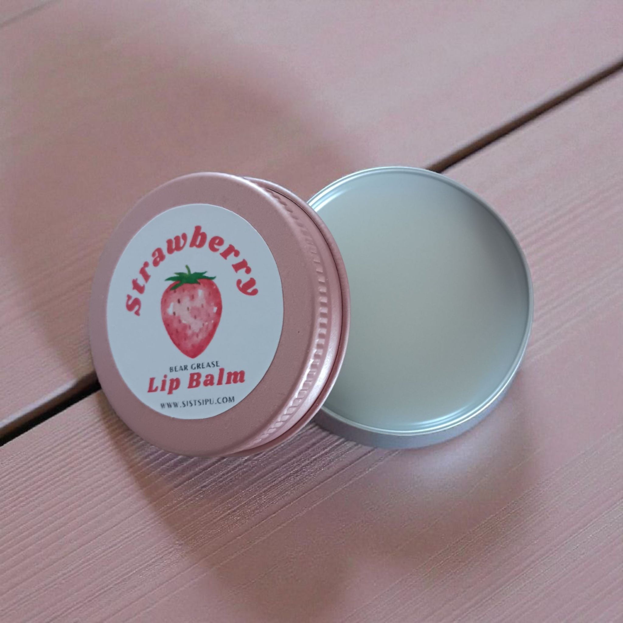 Strawberry Bear Grease Lip Balm