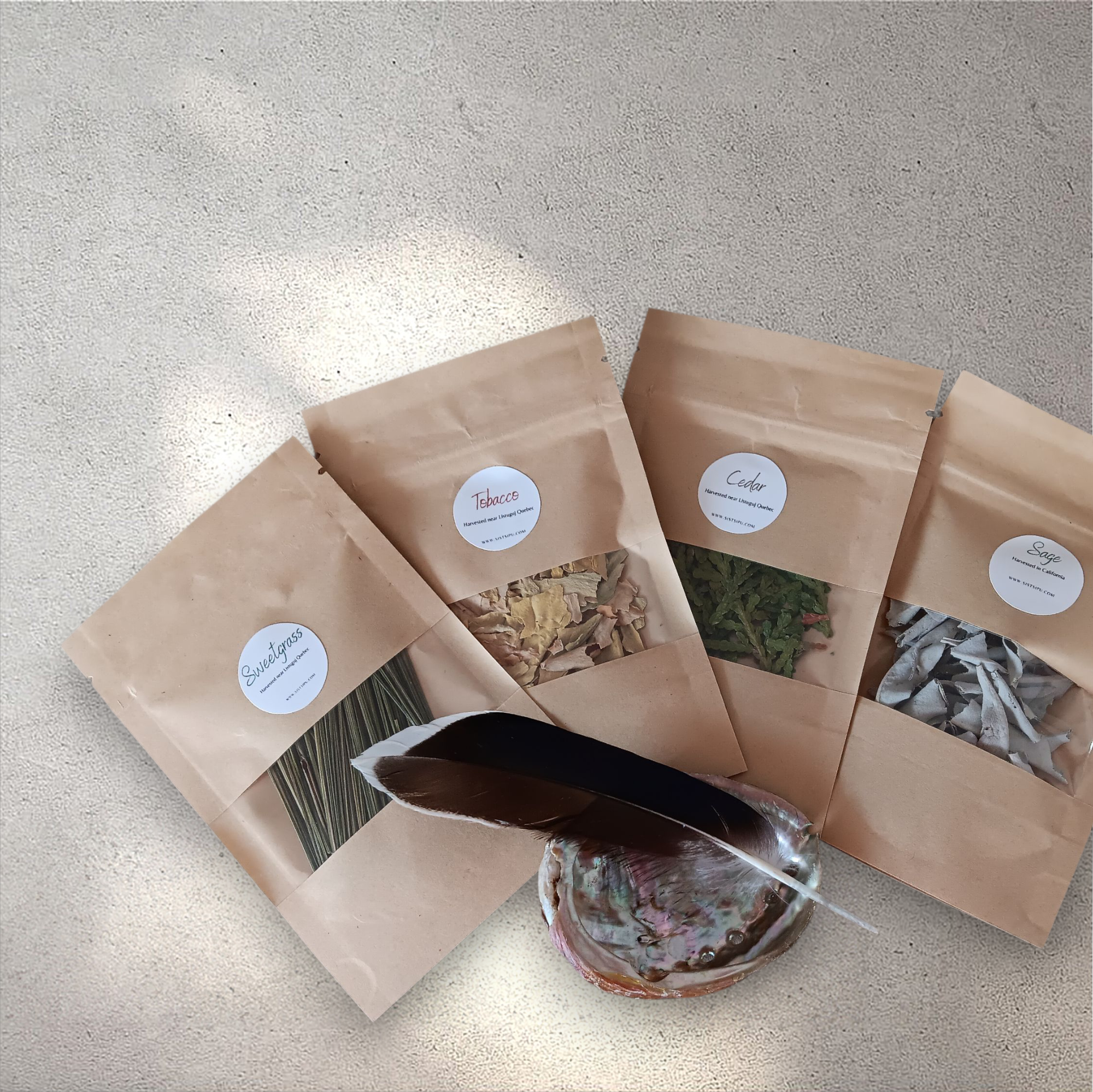 Four Directions Mini Smudge Kit